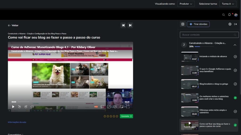 curso Monetizando Blogs com o AdSense 4.1