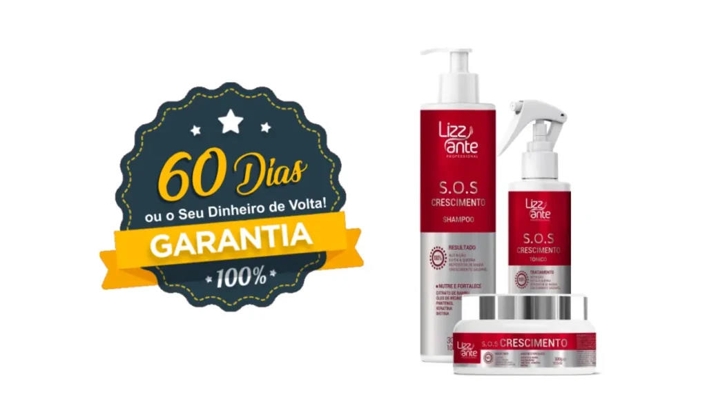 Kit S.O.S Crescimento 60 dias garantia